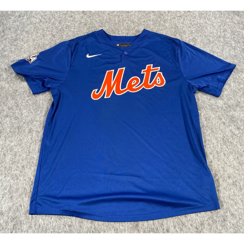 Nike Team MLB New York Mets Jersey Large Youth Athletic Association #11